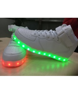 LED Light Multi Color Unisex usb charging lighting shoes