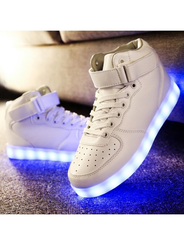 LED Light Multi Color Unisex usb charging lighting shoes